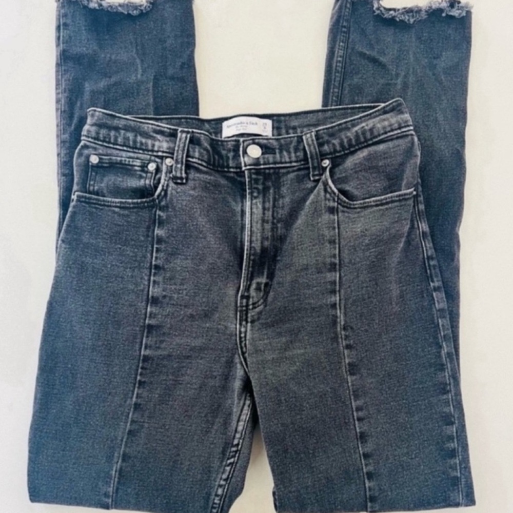 Abercrombie Black Skinny High Rise Jeans 29